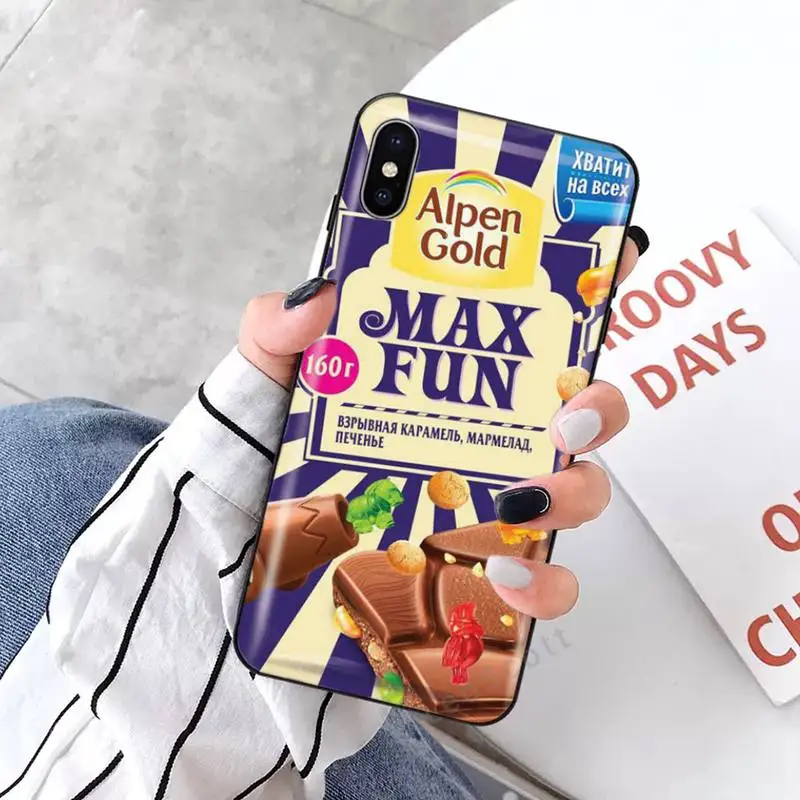 

Wonka Bar Golden Ticket Alpen Gold Sushi Phone Cases for iPhone 11 12 mini pro XS MAX 8 7 6 6S Plus X 5S SE 2020 XR
