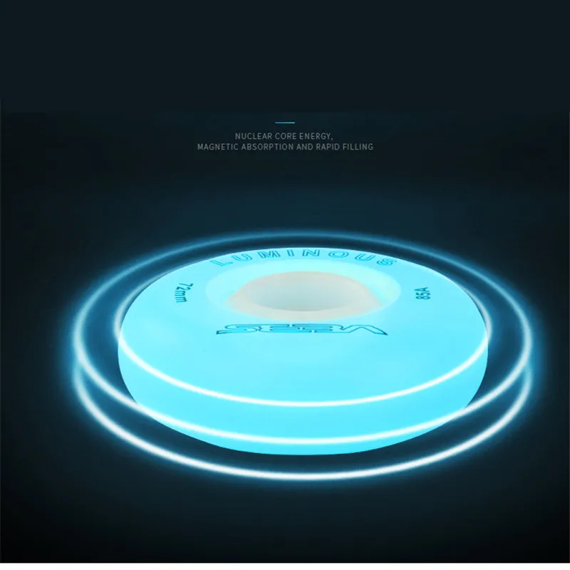 Колеса роликовые со светодиодсветодиодный подсветкой 8 шт. 85A для Ролики SEBA HV HL FSK