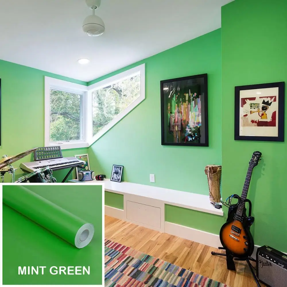 С пластиковыми наклейками на стену гостиной спальни обои для веранды студентов