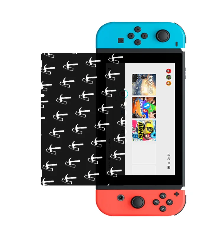 Игровая консоль nintendo Switch из закаленной мягкой пленки для домашних животных, устойчивая к царапинам, не оставляющая отпечатков пальцев, Антибликовая Защита для глаз