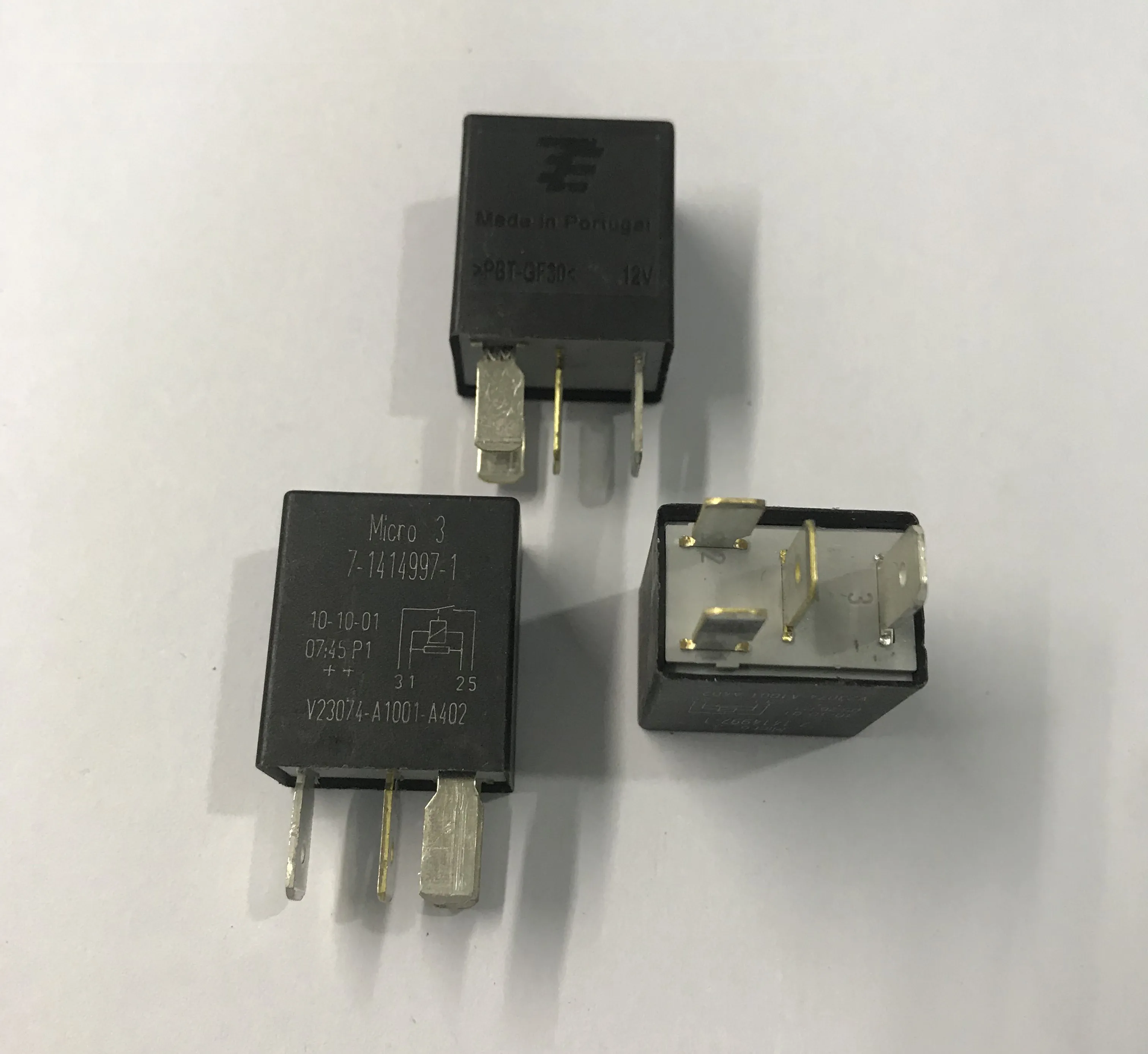 

5PCS/lot 100%New Automobile relay V23074-A1001-A402 V23074 A1001 A402 V23074-A1001-A402-12V 4PIN Byd auto fan fuel pump relay