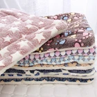 Мягкий коврик для собак, дешевое фланелевое одеяло для домашних питомцев для собак и кошек, диван-гнездо, большой коврик для собак, подушка XL, кровать для больших собак, одеяло с принтом лап