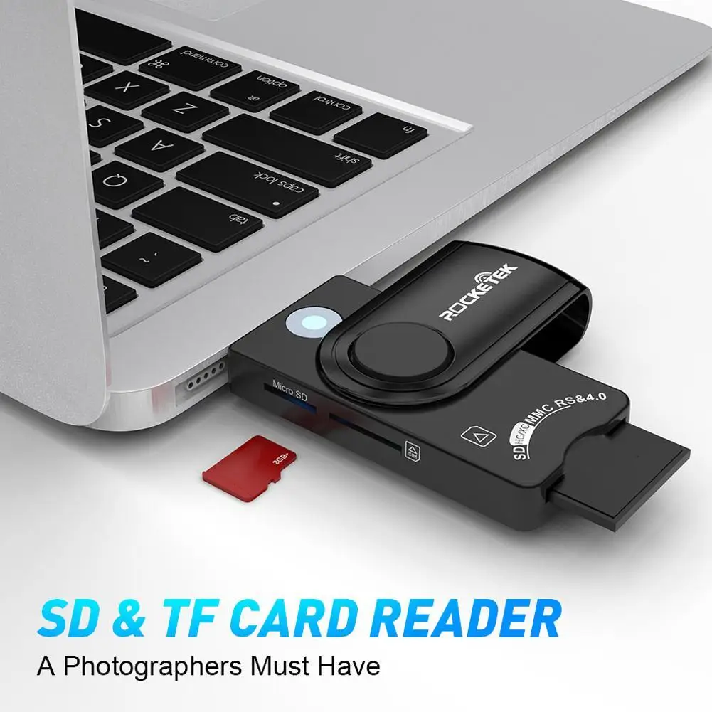 

Usb 2.0 Multi Smart Card Reader Sd/Tf Ms M2 Micro- ,Id,Bank Connector Card,Sim Adapter Pc Computer Sd Memory Cloner G4N7