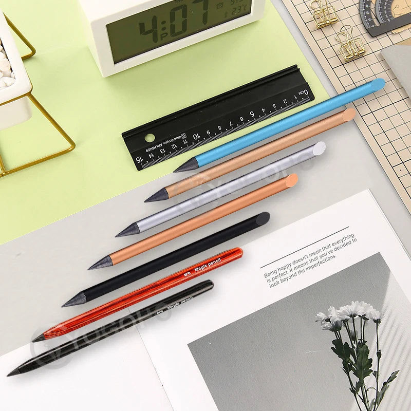 

Creative Design Signature Pen Inkless Pen Metal Pen Student Pen Stationery Metal Pen Business Signature Pen Office Supplies