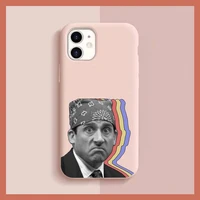 michael scott the office phone case for iphone 13 11 12 mini pro max 7 8 plus 6 6s x xs max xr shell