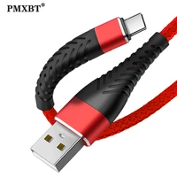 1m2m3m type c micro usb cable phone charging for huawei xiaomi samsung oneplus long data cord mobile phone charger usb c cable