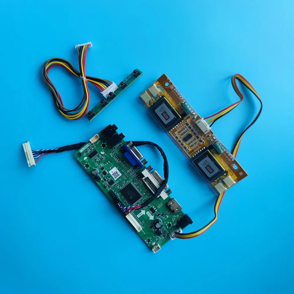 

kit for LTM170EU-L32/D01/L11/L21/L31 Controller board DVI VGA Monitor Screen 30pin Driver M.NT68676 17" LVDS 4 lamps 1280X1024