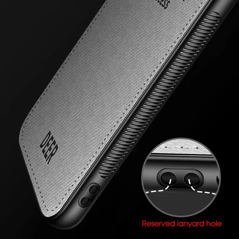 Чехол для iPhone 11 Pro MAX противоударный тканевый текстурный чехол телефона с
