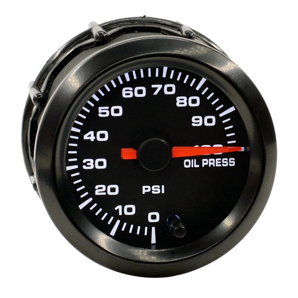 Dragon 2 &quot52 мм Высокоскоростной шаговый двигатель 7 цветов подсветка авто автомобильный манометр давления