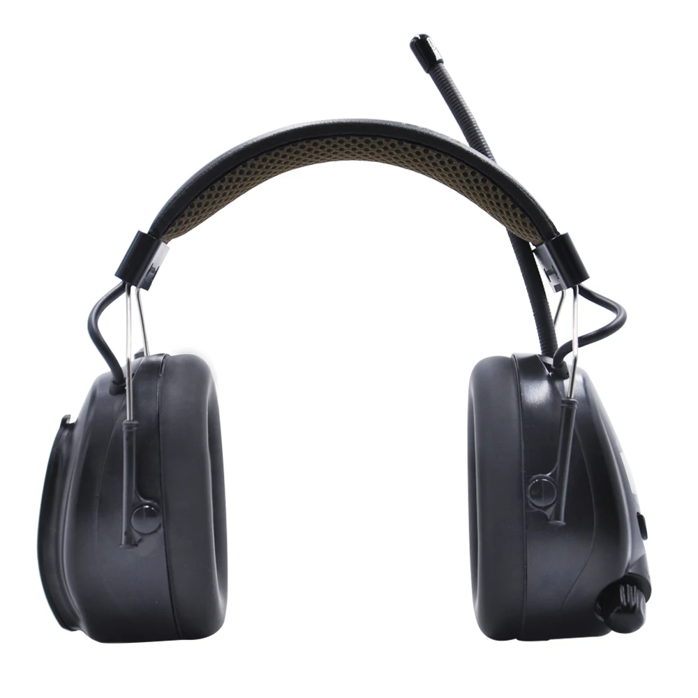 Protear Bluetooth DAB/FM радио Электронные Наушники Встроенный микрофон 1200 мАч перезаряжаемая литиевая батарея слуховой протектор