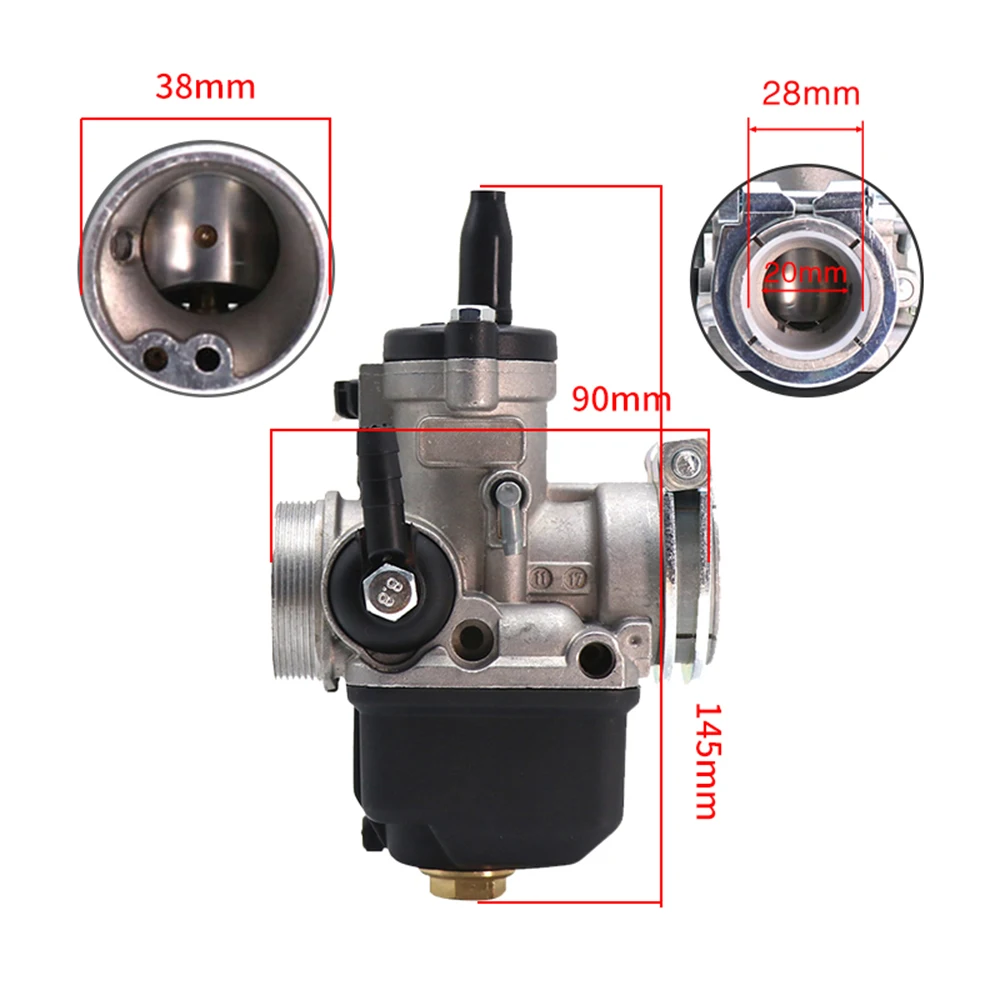ALCON мотоцикл 20 мм 22 Dellorto карбюратор PHBL 20AS/22AS 2T(A) R2706/R2707 для двухтактного мотоцикла