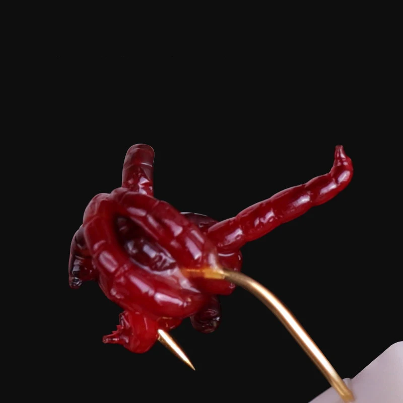 Рыболовные снасти рыболовные красный червь Клип аксессуары подвесной ящик на