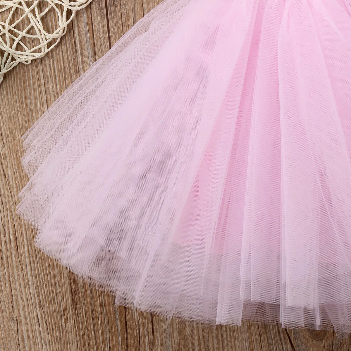 Formal Party Newborn Infant Baby Girls Sleeveless O-Neck Lace Bow Sequined Knee-Length Tutu Princess Dress Sundress 2021