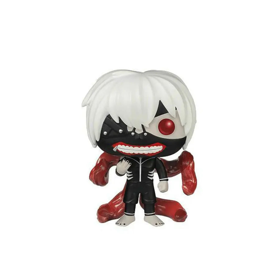 61 no box Funko pop, фигурка японского Гуля, 10 см, версия Q, Kaneki Ken, ПВХ, фигурка, Коллекционная модель, игрушки, подарок на день рождения на Хэллоуин - Цвет: 61 no box