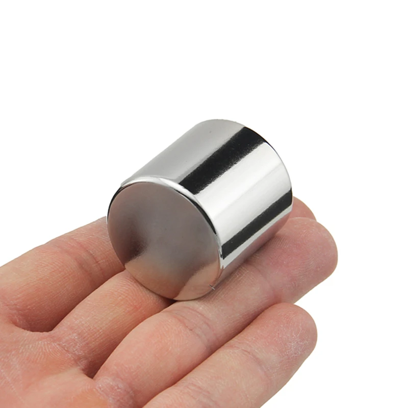 Супермощные Небольшие Круглые неодимовые магниты NdFeB 2 шт. 30x30 мм диаметр 30 x N35