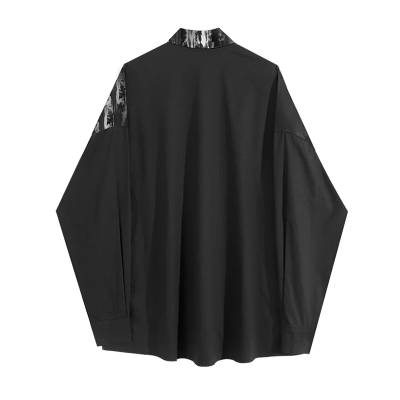Женская блузка с длинным рукавом Повседневная винтажная составного кроя в стиле