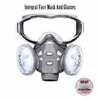 Новая Встраиваемая маска от пыли, защитные очки, полулицевой респиратор для плотника, ежедневная защита от тумана, защитная маска для работы