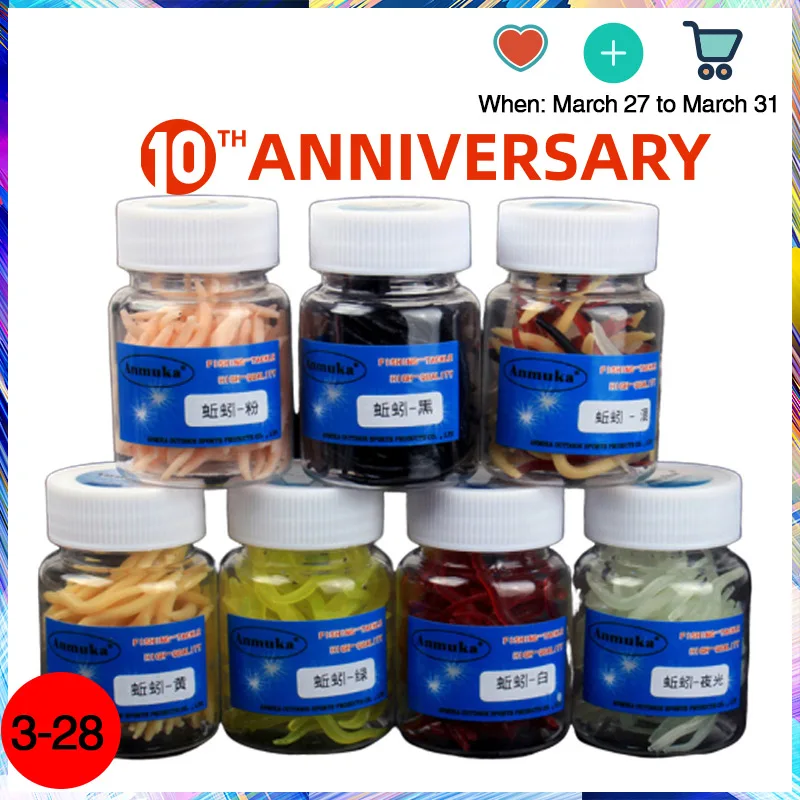 100 шт 1 1-4 см является допустимой запах ручная штанга рыболовная приманка приманки