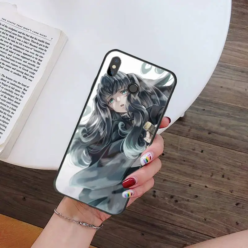 

Muichiro Tokito Kimetsu No Yaiba Phone Case For Xiaomi Redmi note 7 8 9 t k30 max3 9 s 10 pro lite