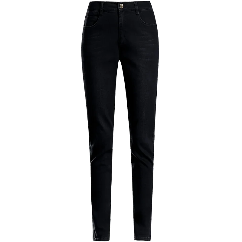 

women black pencil jeans high waist stretch skinny jeans free shipping 10072