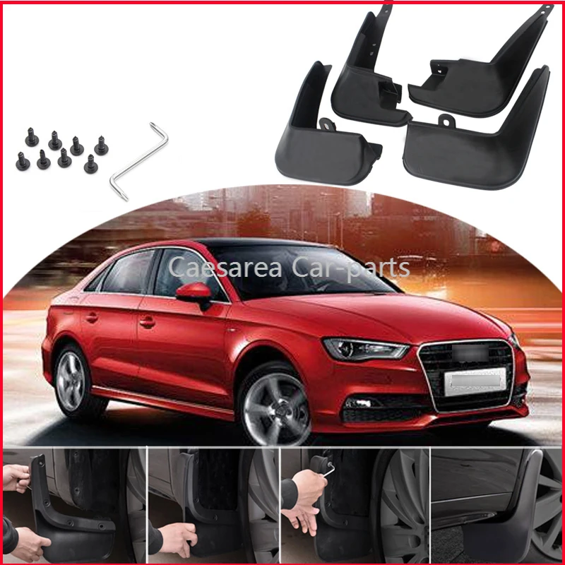 

Брызговики передние и задние для Audi A3, 4 шт.