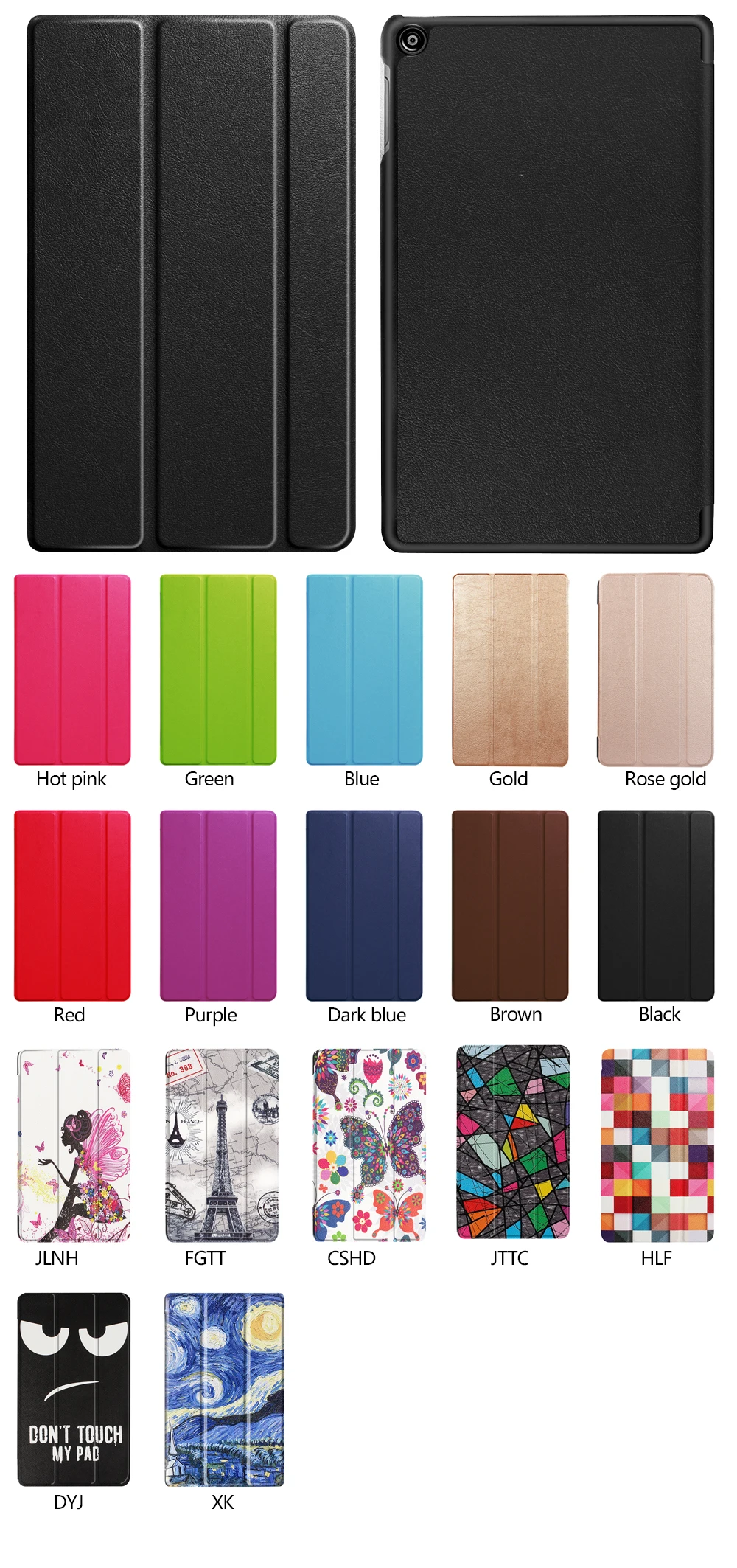 Умный чехол для amazon kindle fire hd 8 tablet release smart cover для всех новых fire hd 7-го поколения Дисплей чехол для планшета