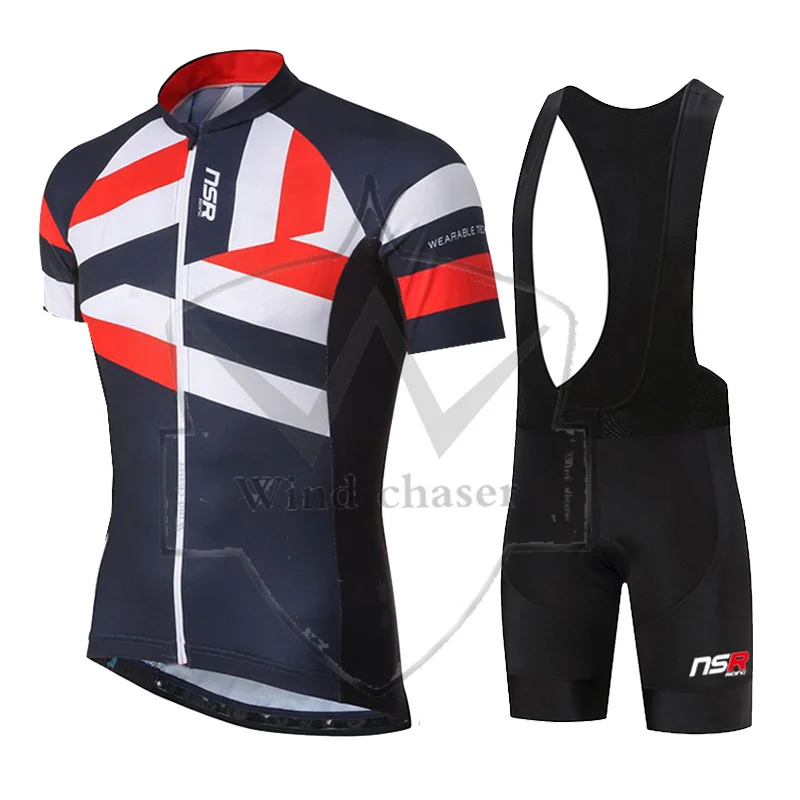 

Комплект велосипедной одежды NSR, комплект одежды из Джерси с коротким рукавом, одежда для велоспорта, лето 2022
