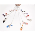 Зажимы для сосков, 1 пара, металлические, для БДСМ-игр