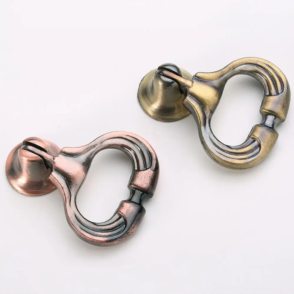Ручки для кухонного шкафа мебельный ящик двери цинковый сплав бронзовый и медный