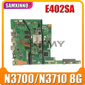 new e402sa motherboard w 8gb ram n3700n3710 cpu for asus e502s e502sa 15 inch mainboard laptop motherboard free global shipping
