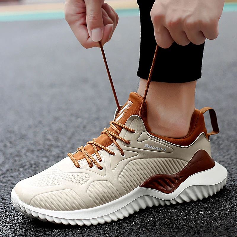 Мужские кроссовки с воздушной подушкой дышащие для бега мужская и женская