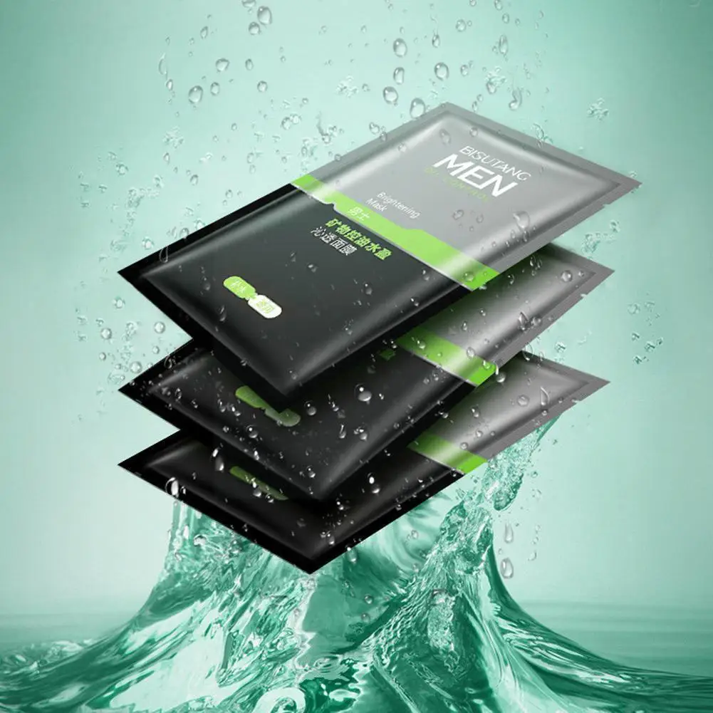 

Water Enriching Mask Moisturizing And Refreshing Mask For Men Facial Care Cosmetics Skin Care Oil Control And Moisturizing N4X7