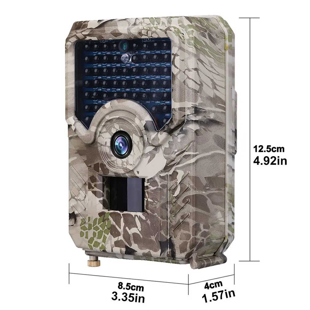 

PR200 Trail Camera 12mp 49 Pieces 940nm Ir Led Camera Waterproof Wildlife Camera Night Vision Photo Trap Scouts