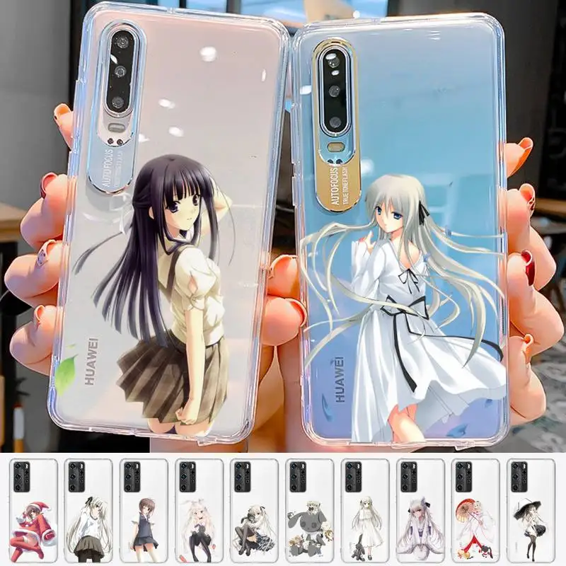 

YNDFCNB Yosuga no Sora Phone Case For Huawei P 20 30 40 pro lite Psmart2019 Honor 8 10 20 Y5 6 2019 Nova3E