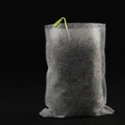 100 шт.лот 10*8 см биоразлагаемые нетканые рассада подъемные мешки ткани детская сумка для выращивания растений эко-дышащая ткань сумки