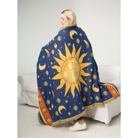 modern flannel throw blanket print keep warm sofa child home textiles dreamlike family gift