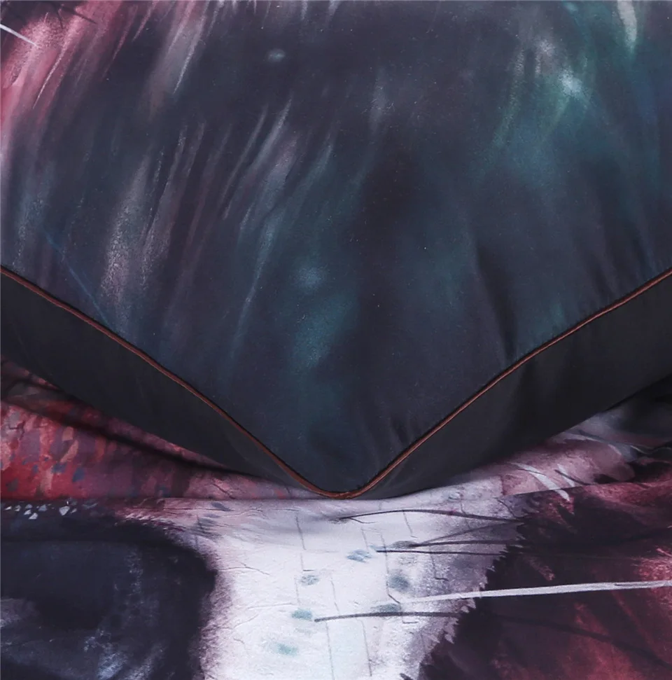 Картина маслом принт волка покрывало на кровать домашнее текстильное одеяло с 2