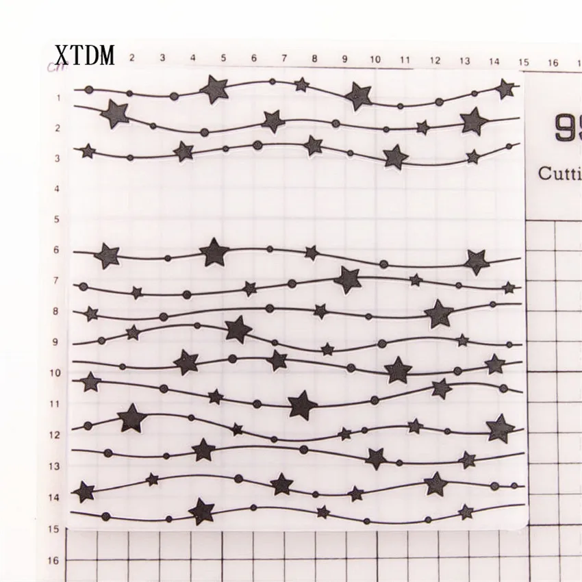 Пасхальный пластиковый шаблон Звезда рукоделие Изготовление открыток женское