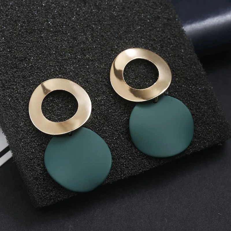 2020 женские серьги модная бижутерия оптовая продажа акриловые корейские