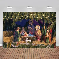 christmas nativity scene backdrop painting crib birth photographic background photophone photozone photocall photobooth