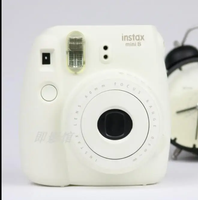 Белый Используется, Fujifilm Instax Mini 8 мгновенная камера, Одноразовая камера изображения - Цвет: Белый