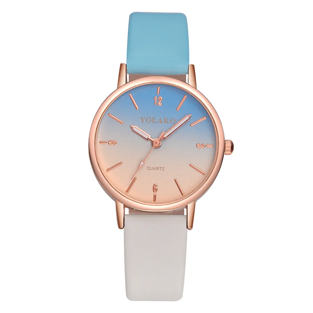 

Luxury WomenS Casual Quartz Leather Band PopStrap Watch Analog Wristwatches Wristwatch Ladies Bracelet Luxury Watch Casual
