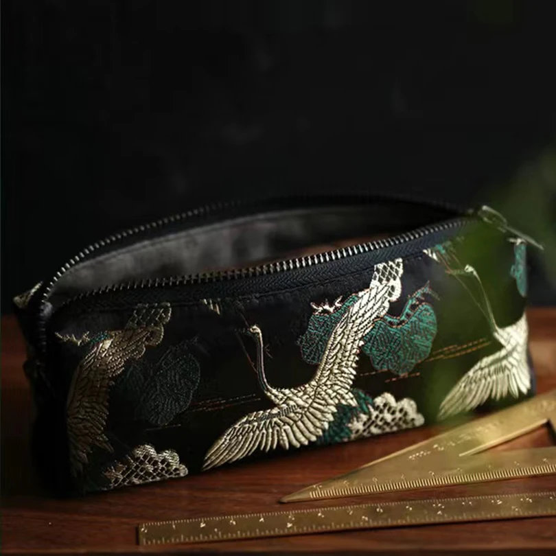 Кавайный чехол для карандаша Ретро пенал школьные принадлежности Trousse Scolaire