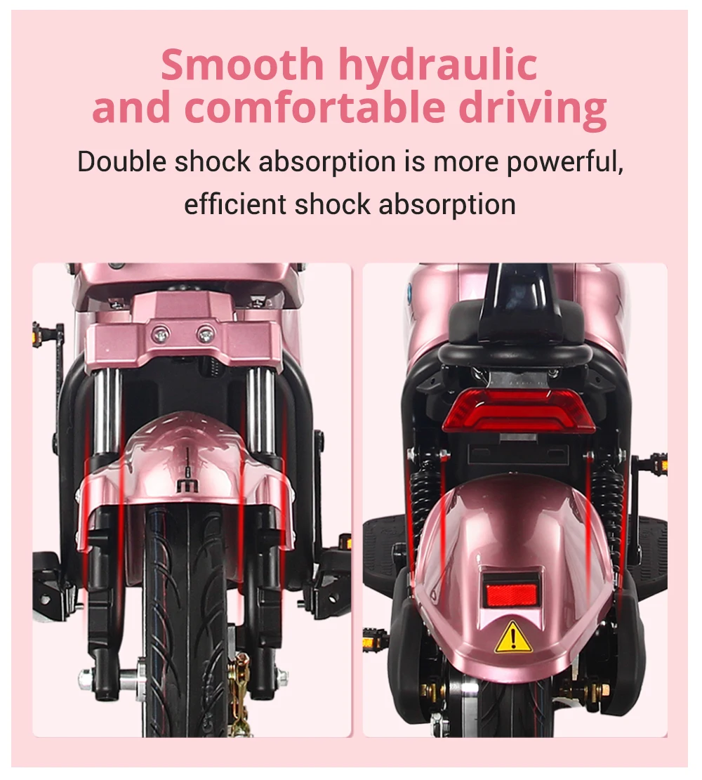 Электрический мотоцикл скутер с сиденьем электрический для взрослых литиевой