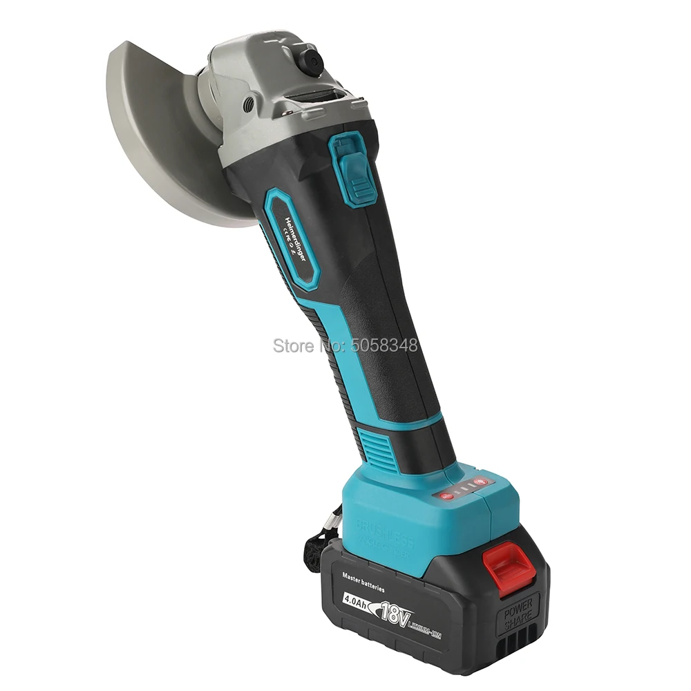 100mm 125mm 18V lithium battery powered brushless cordless Angle Grinder | Инструменты