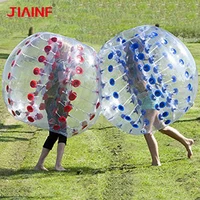 1m thickened pvc inflatable toys zorb soccer bubble ball air bumper bubble soccer ball for children adult outdoor game grassland