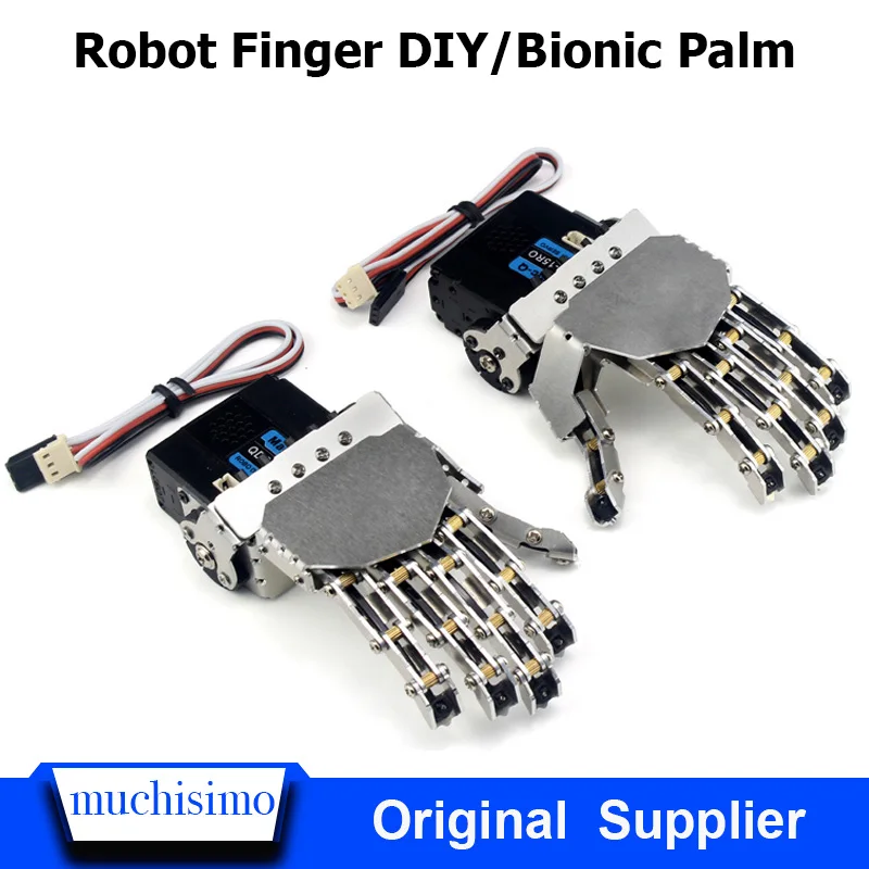 Робот Пальчик DIY bionic механическая ручная связь рулевое управление учебный робот