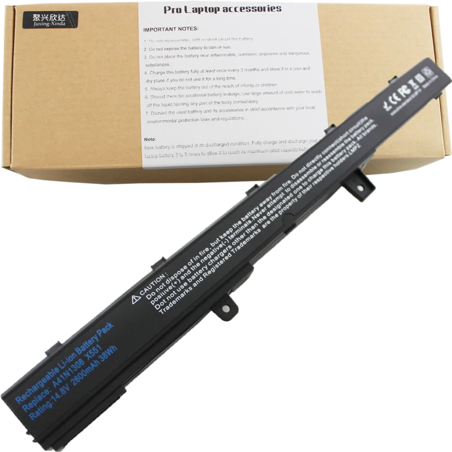 Аккумулятор для ноутбука A41N1308 A31N1319 0B110 00250100 X551M Asus X451 X551 X451C X451CA X551C X551CA