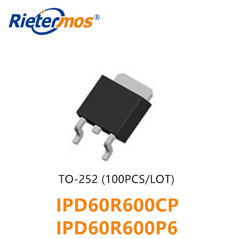 Оригинальный IPD60R600CP IPD60R600 6R600P IPD60R600P6 6R600P6 TO252 100 шт.|Запасные части| |