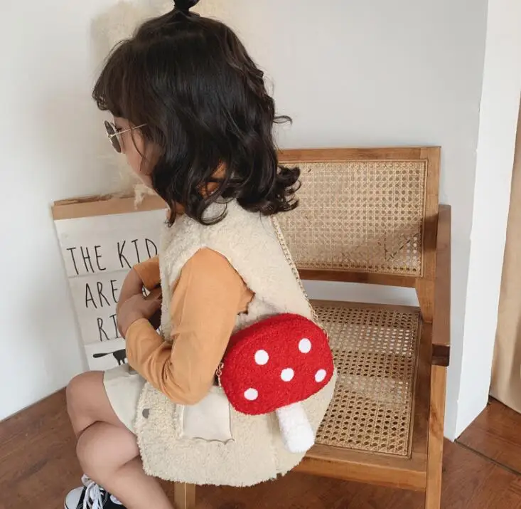 Милые плюшевые сумки через плечо для женщин модная прочная мини сумка мобильного